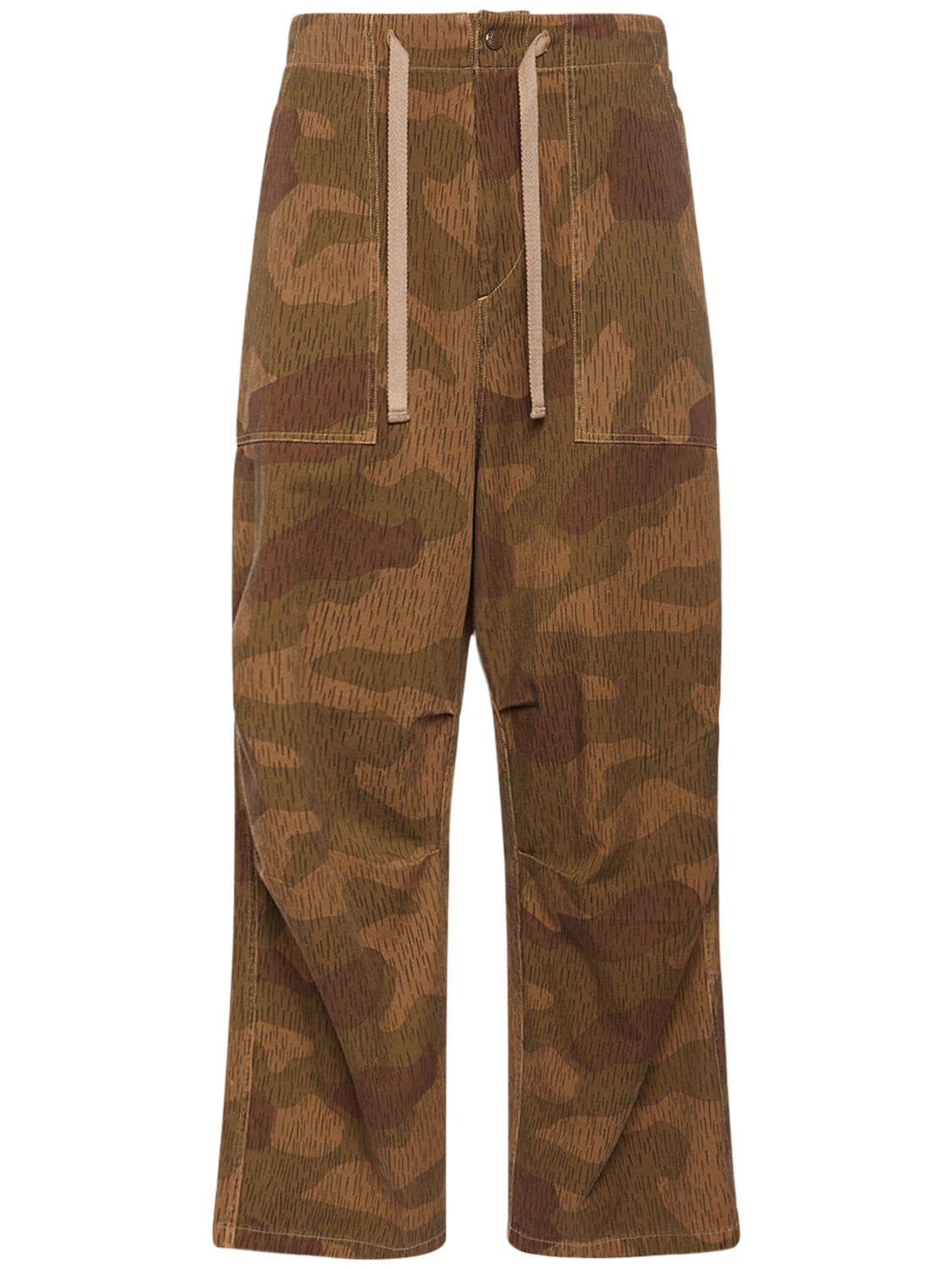 Moncler Genius Moncler X Palm Angels Cargo Pants In Brown
