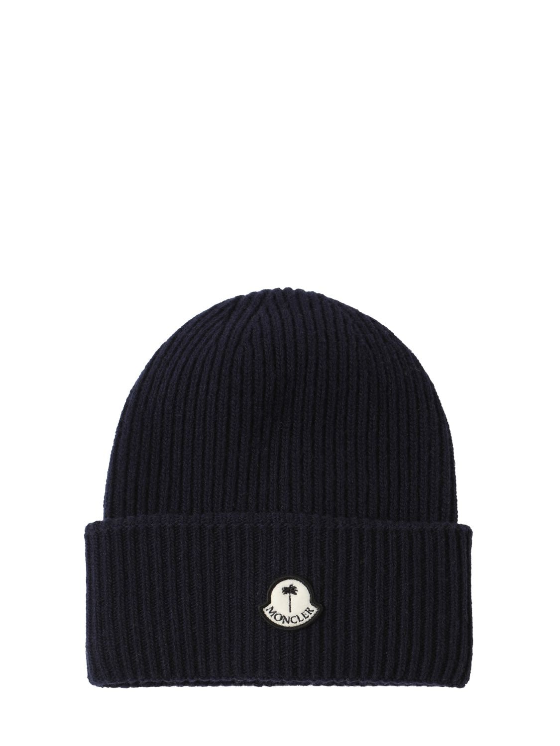 Image of Moncler X Palm Angels Carded Wool Beanie