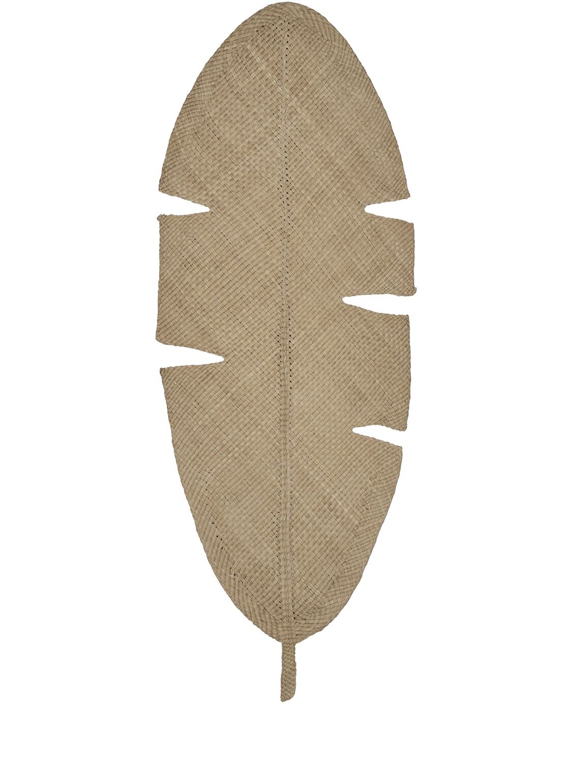 Shop Johanna Ortiz Set Of 3 Iraca Palm Placemats In Beige