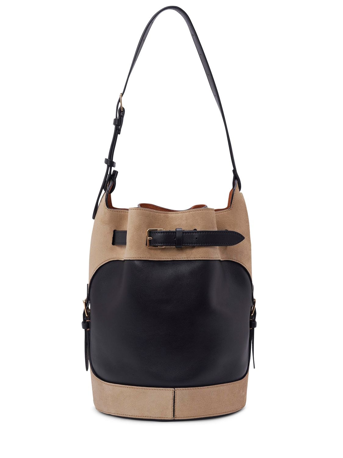 Play Leather Bucket Bag – WOMEN > BAGS > SHOULDER BAGS