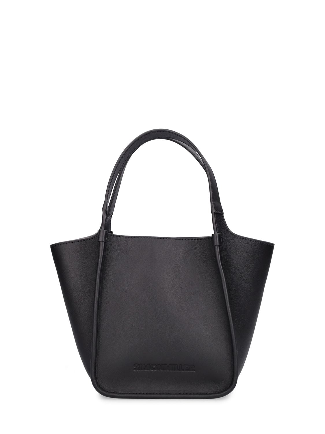 Simon Miller Canyon Leather Shoulder Bag In Black