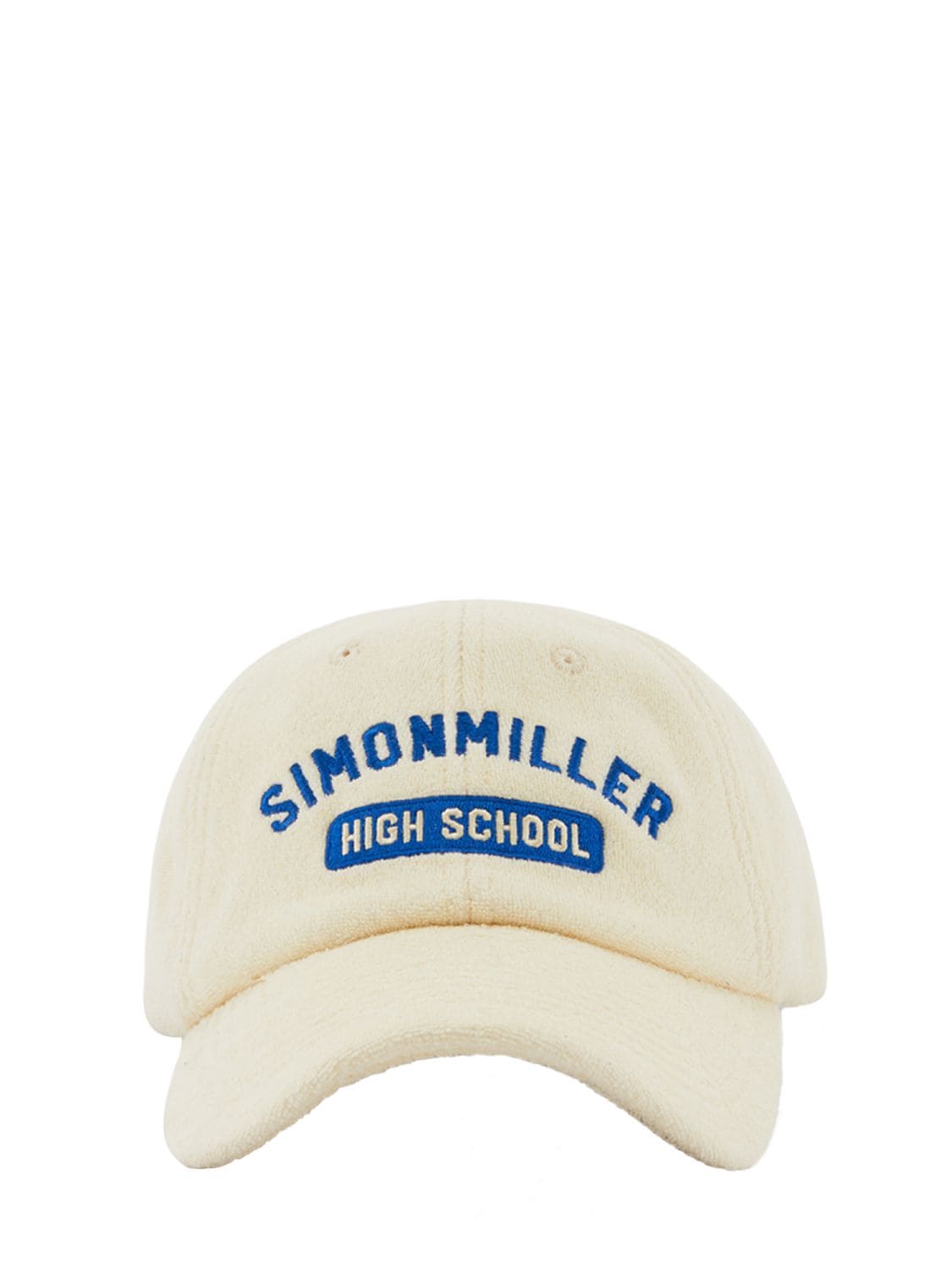 Shop Simon Miller Metallic Drop Soft Touch Cap In Custard