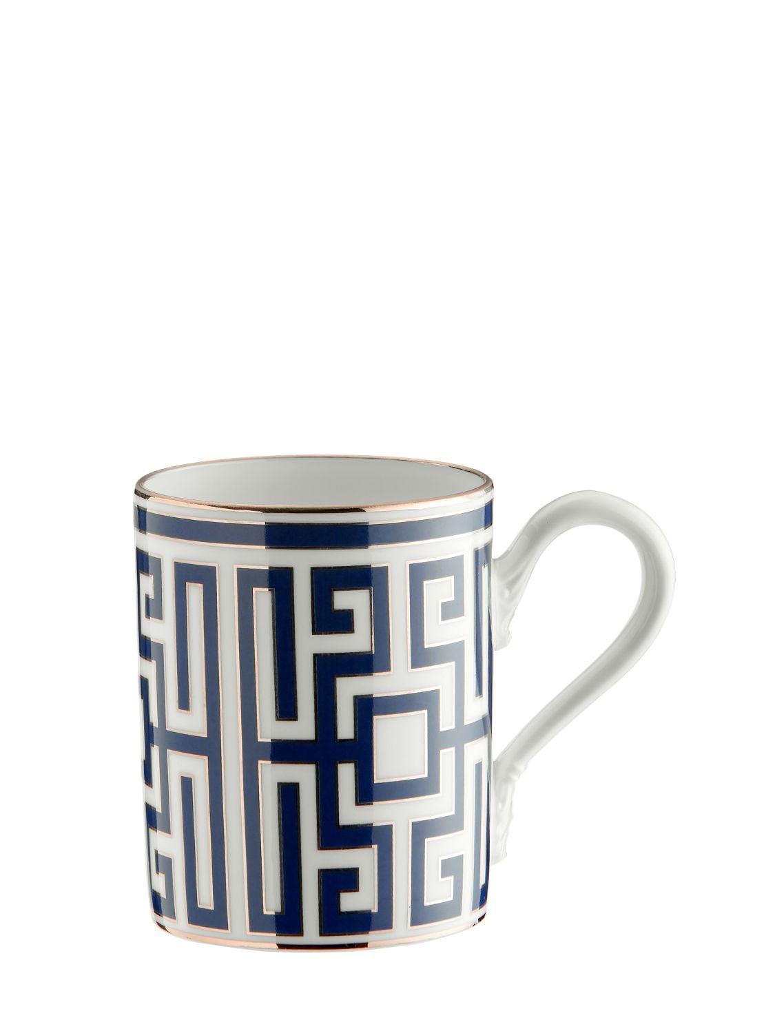 Ginori 1735 Labirinto Porcelain Mug In Blue
