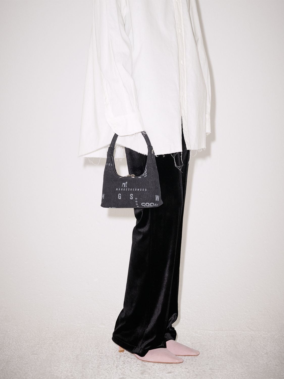 Marge Sherwood Mini Shoulder Bag in White