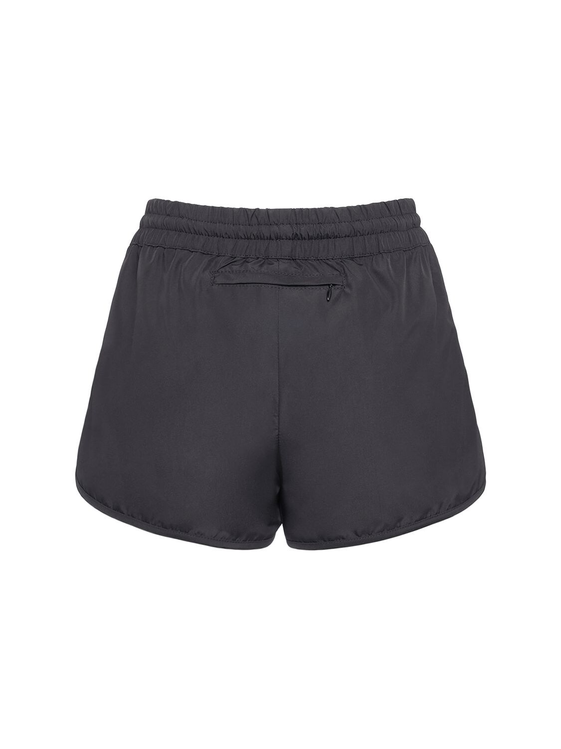 Shop Golden Goose Star Diana Technical Fabric Shorts In Black