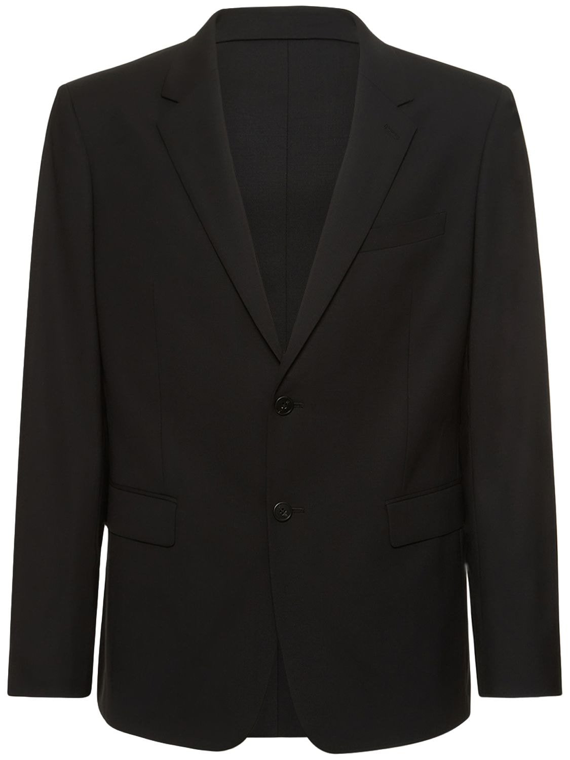 Theory Chambers Wool Tailored Jacket In Black