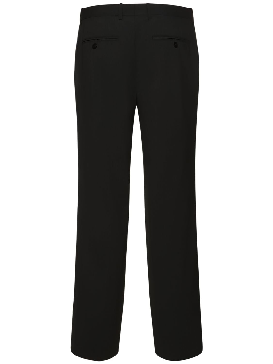 Shop Theory Mayer Wool Tailored Pants In Black