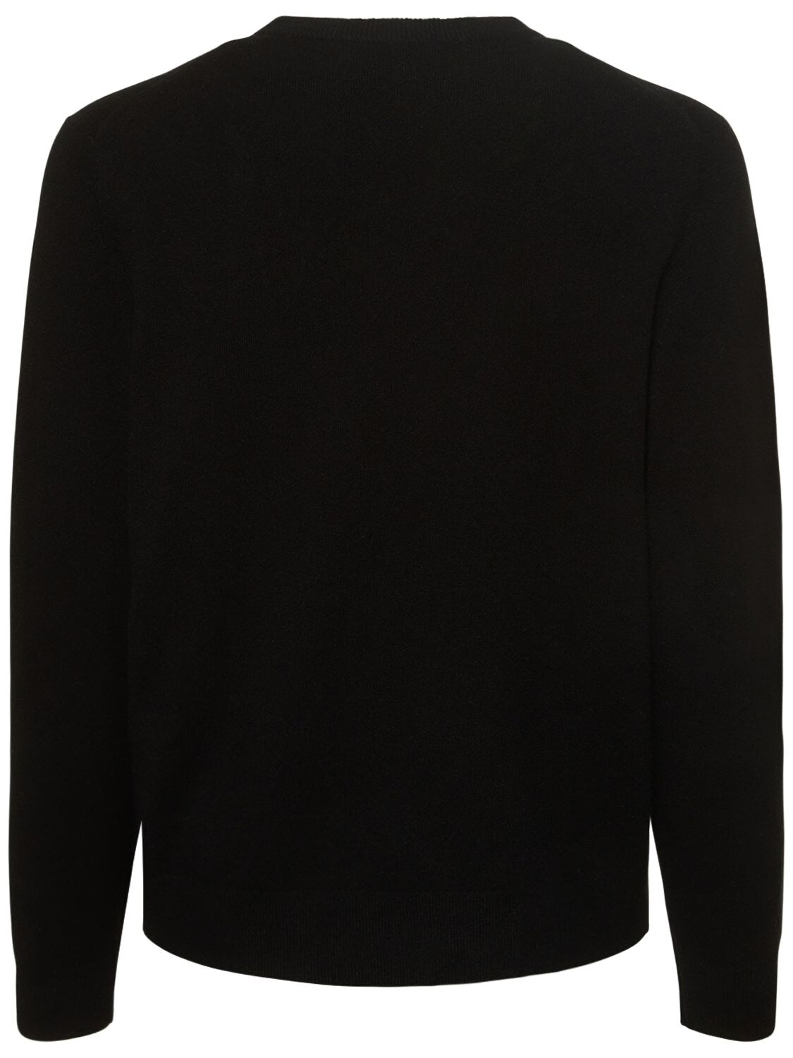 Shop Theory Hilles Cashmere Knit Crewneck Sweater In Black