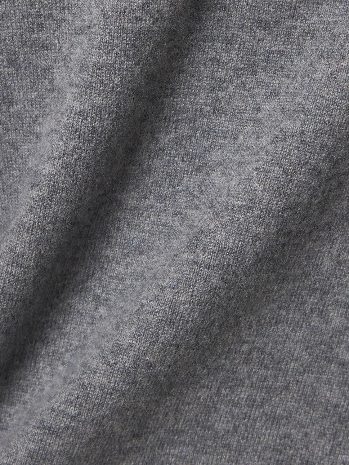 Shop Theory Hilles Cashmere Knit Turtleneck Sweater In Grey