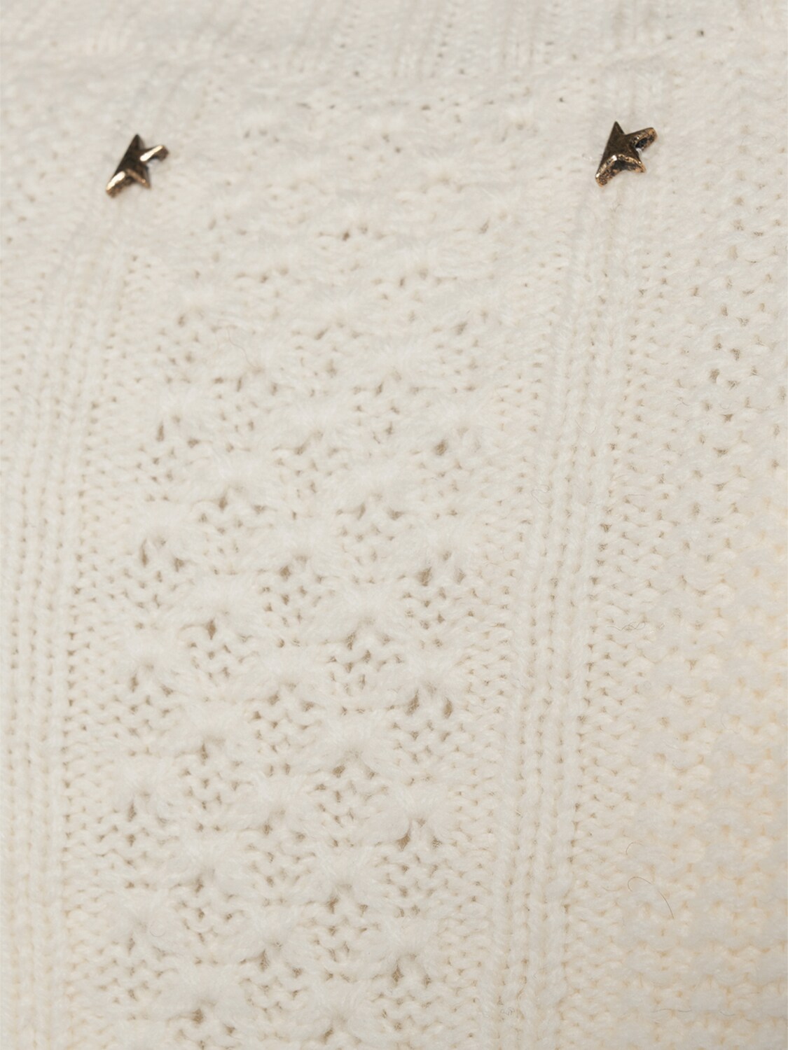Shop Golden Goose Journey Wool Sweater In White