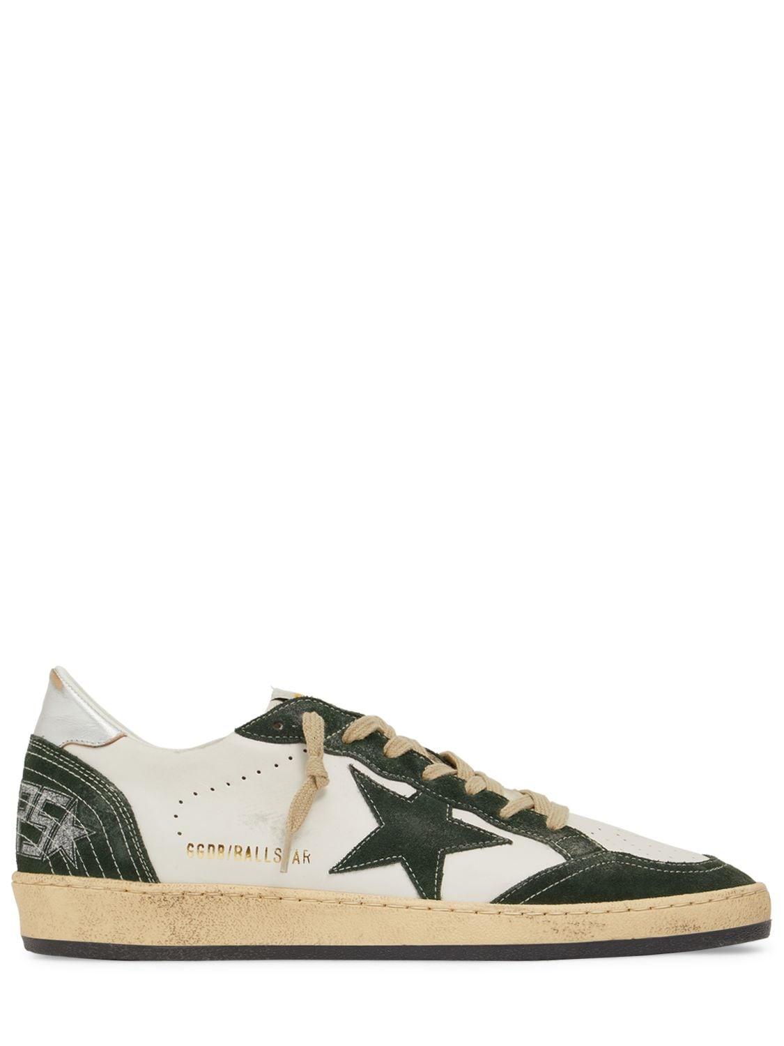 Image of 20mm Ballstar Nappa & Suede Sneakers