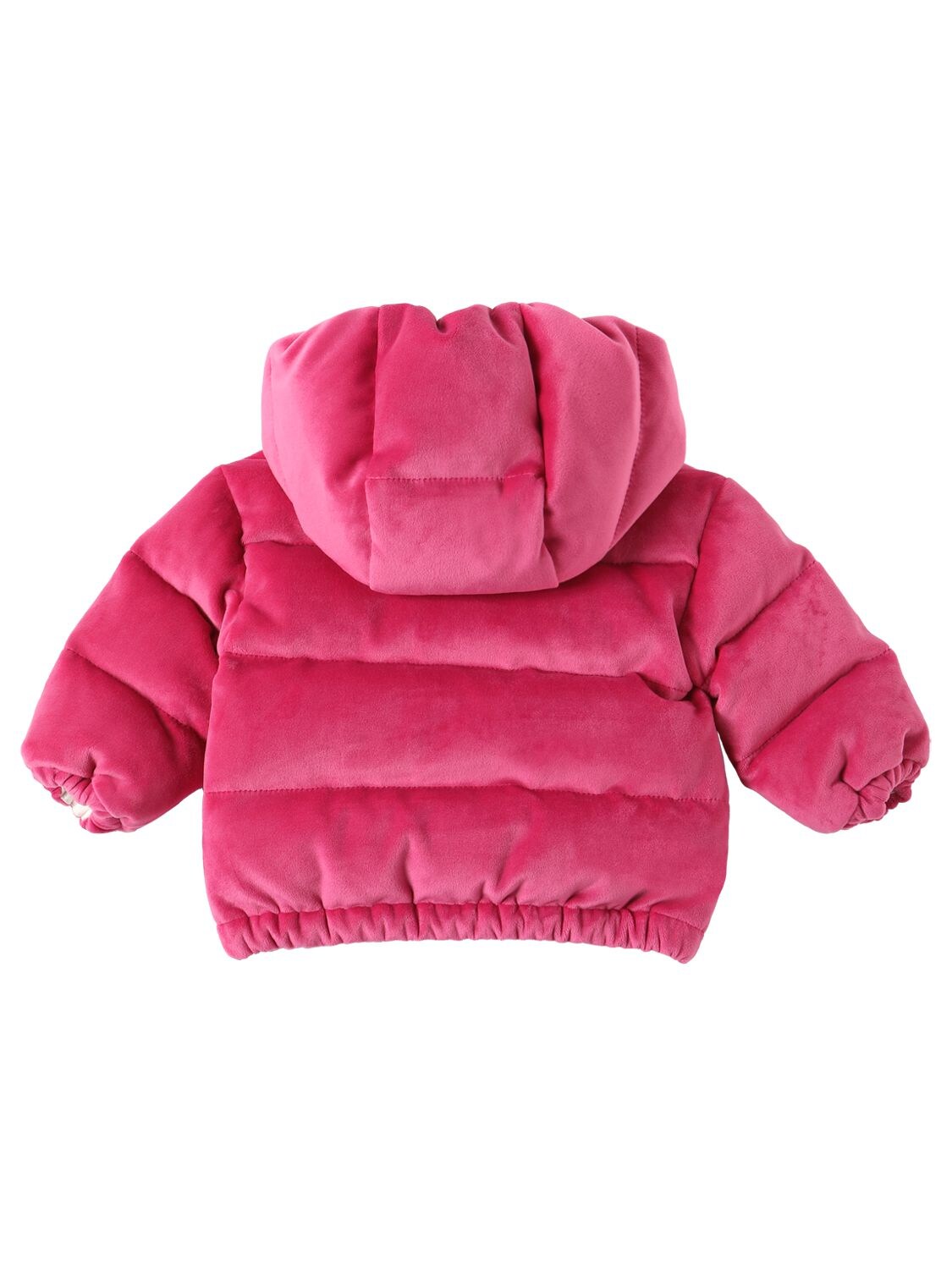 Shop Moncler Daos Chenille Down Jacket In Bright Pink