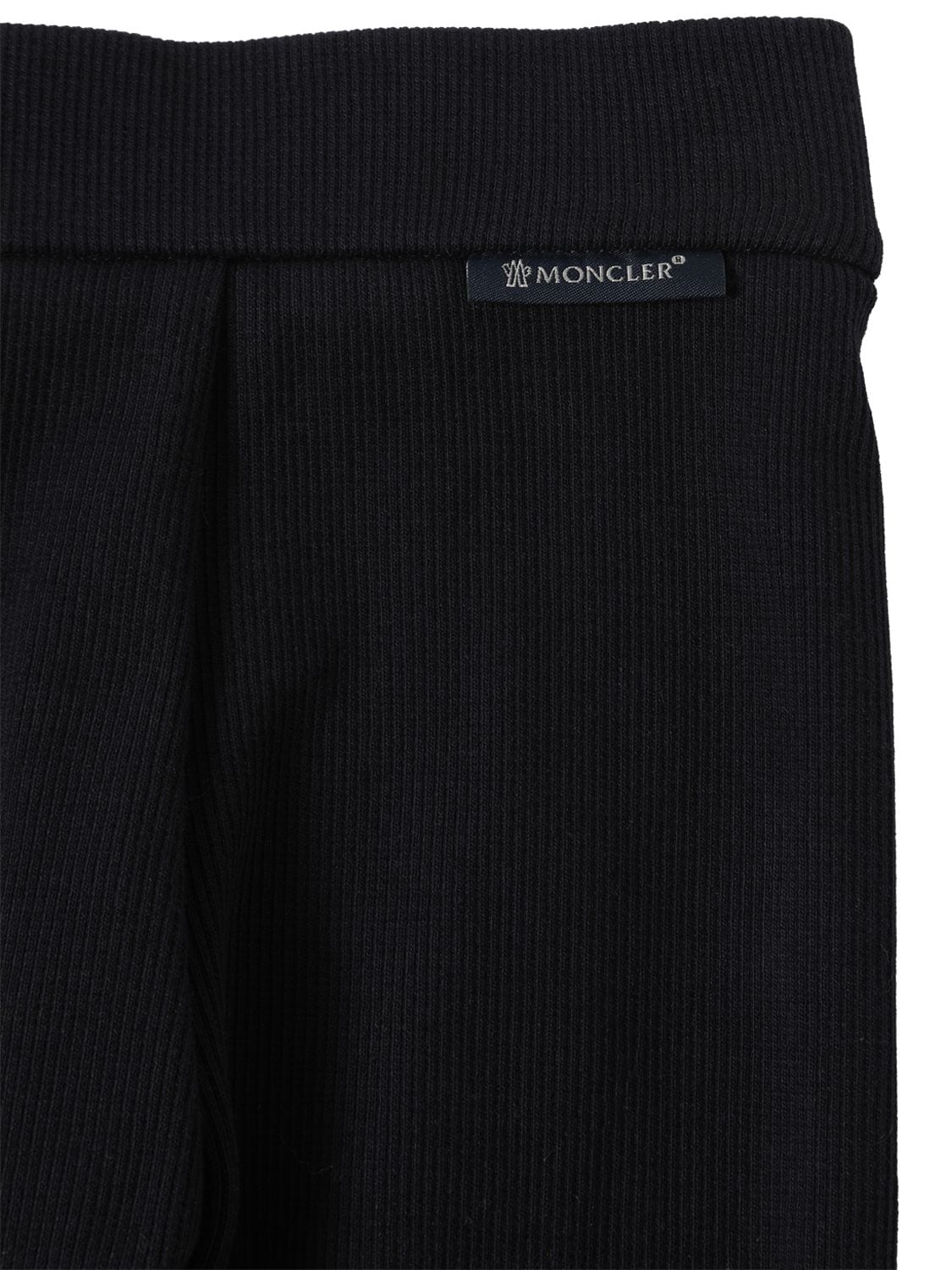 Shop Moncler Stretch Cotton Sweatshirt & Sweatpants In Navy
