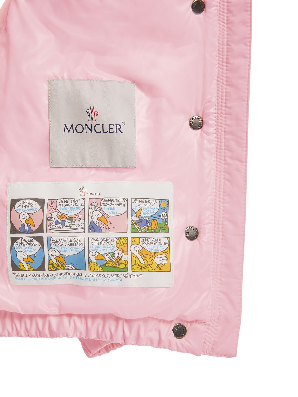 Shop Moncler Ebre Down Jacket In Medium Pink