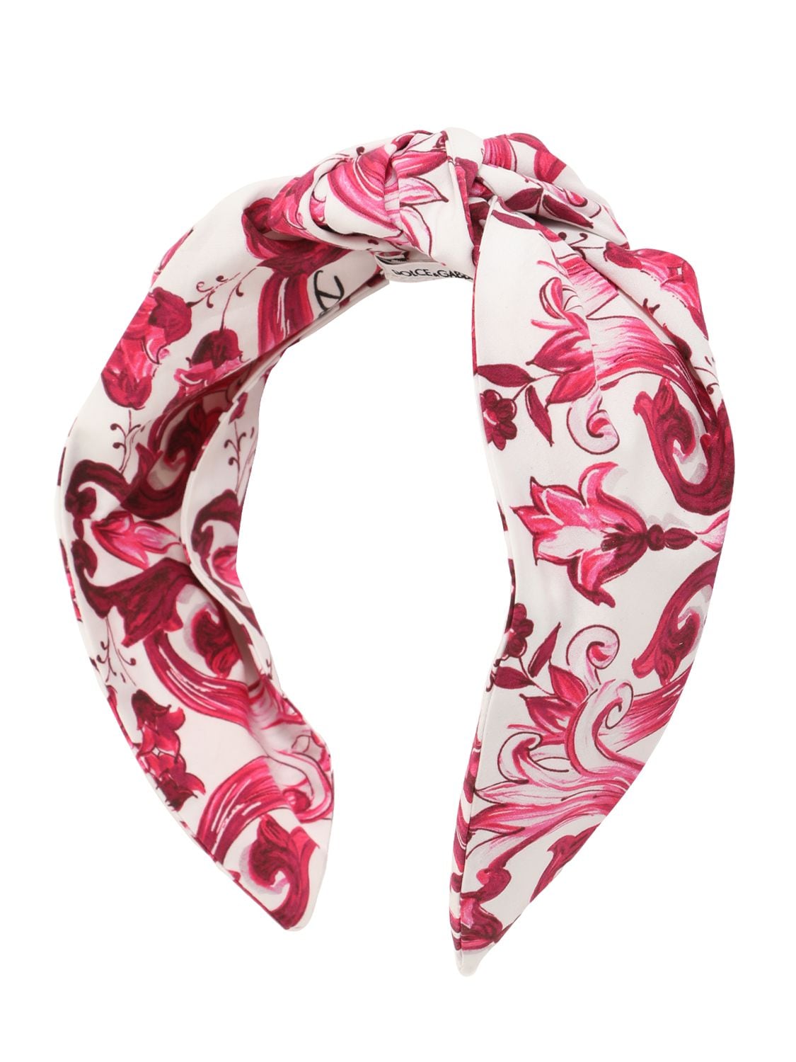 Majolica Print Cotton Headband