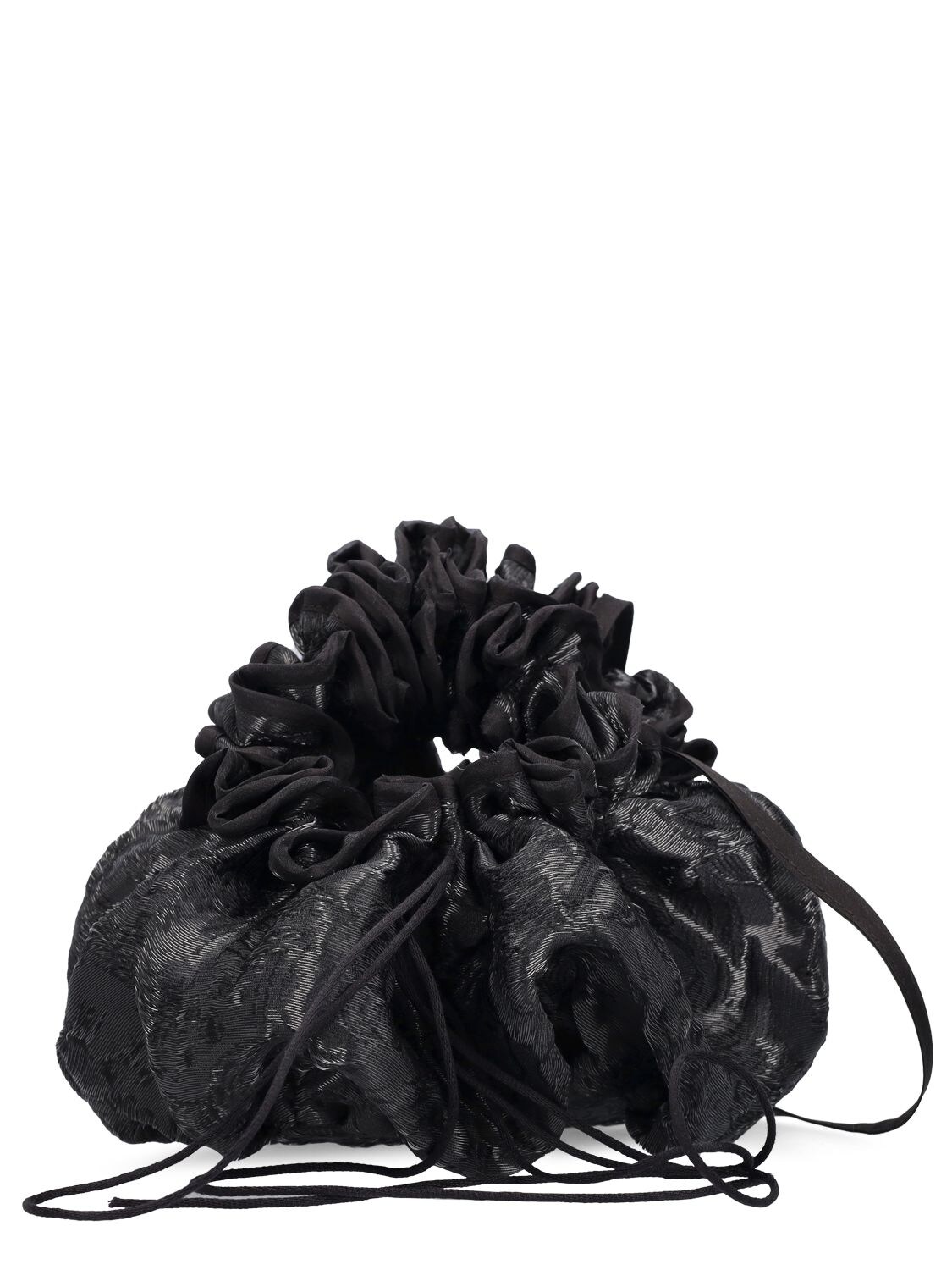 UMI  BAG GLAZED ORGANZA BLACK