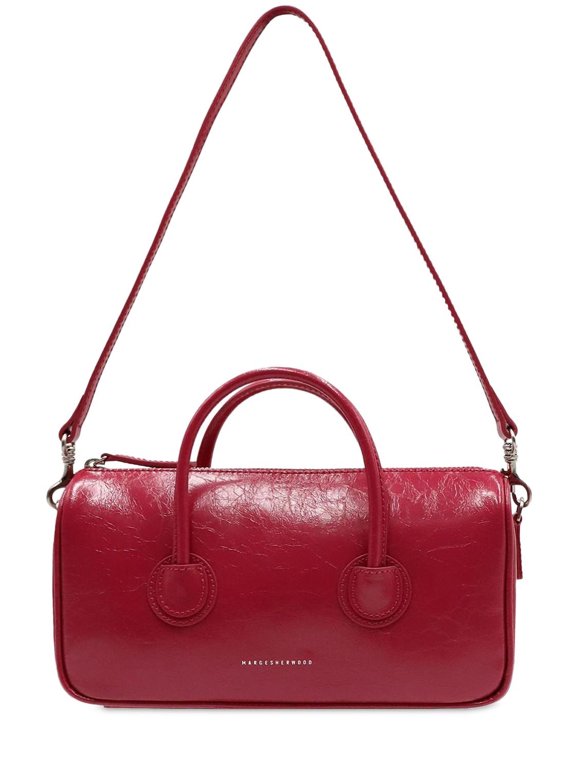 Small Zipper Leather Shoulder Bag – WOMEN > BAGS > SHOULDER BAGS