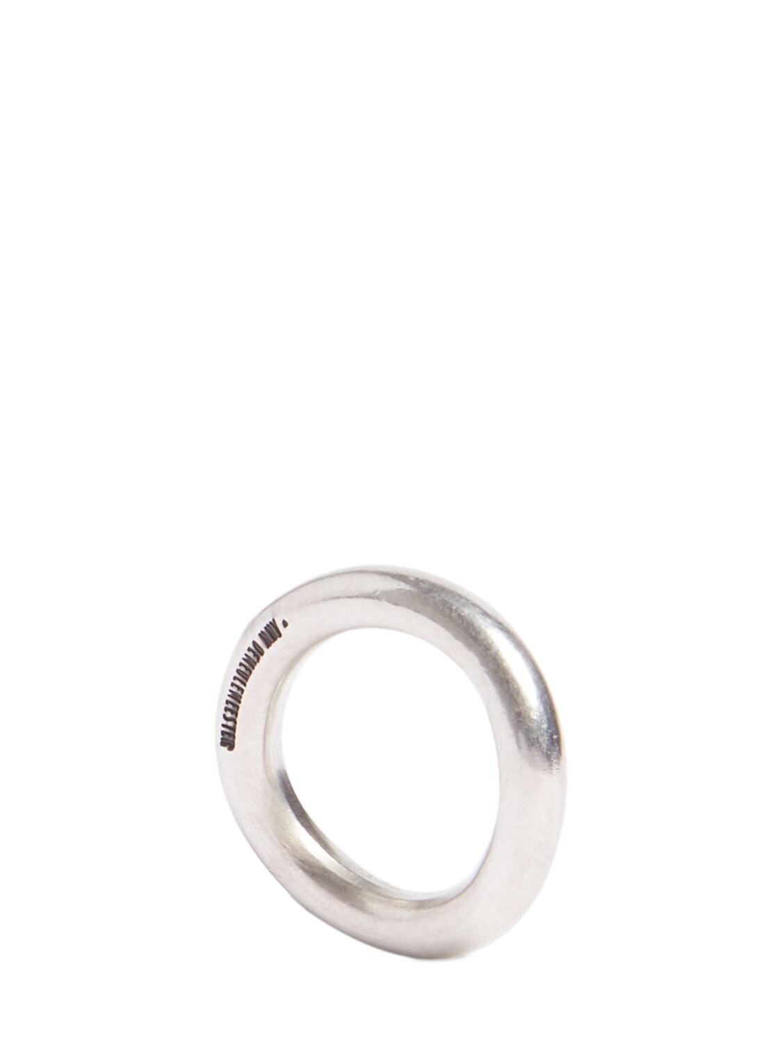 Ann Demeulemeester Silver Martine Locking Ring | Smart Closet