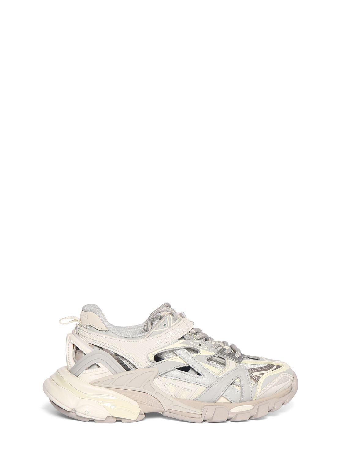 Track.2 Mesh & Nylon Lace-up Sneakers
