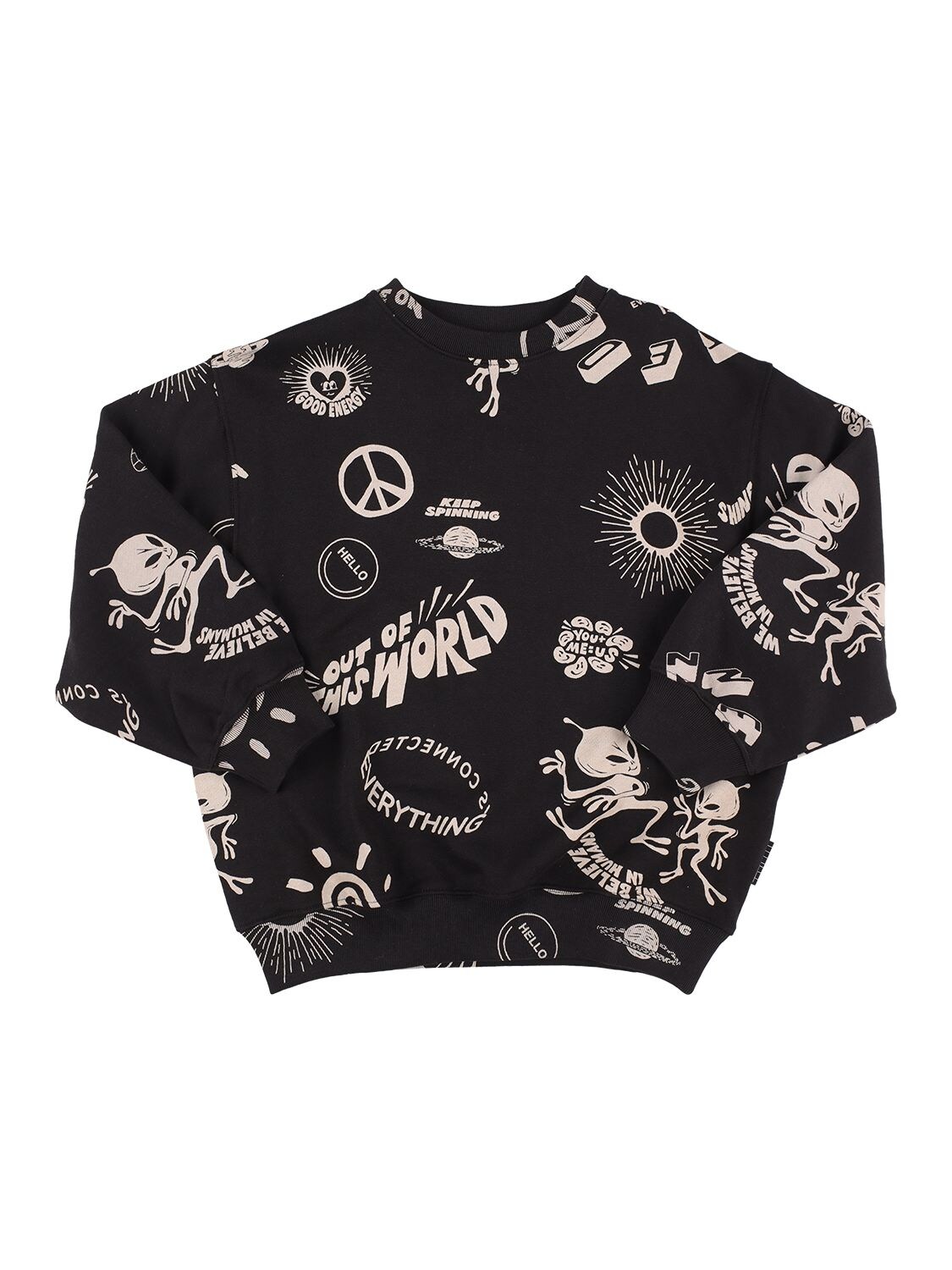 MOLO PRINTED ORGANIC COTTON SWEATSHIRT