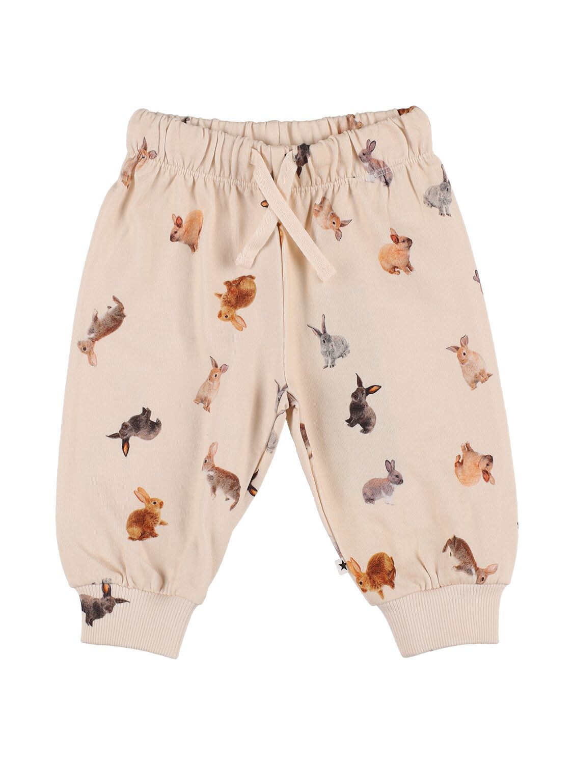 Bunnies Print Organic Cotton Sweatpants – KIDS-GIRLS > CLOTHING > PANTS & LEGGINGS