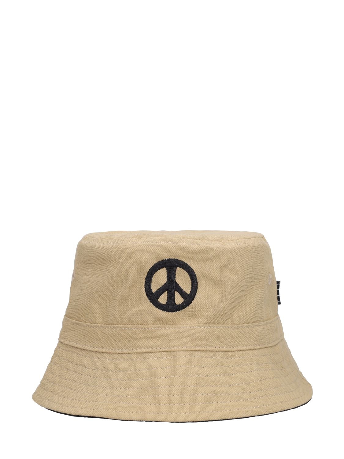 Peace Cotton Canvas Bucket Hat – KIDS-GIRLS > ACCESSORIES > HATS