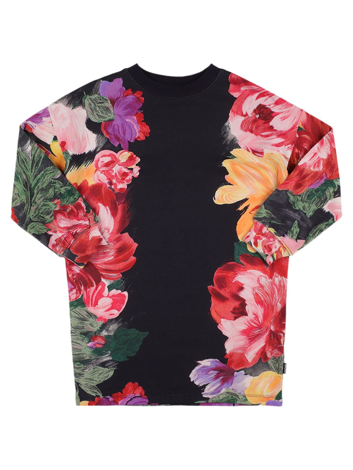 Flowers Print Organic Cotton Maxi Dress – KIDS-GIRLS > CLOTHING > DRESSES