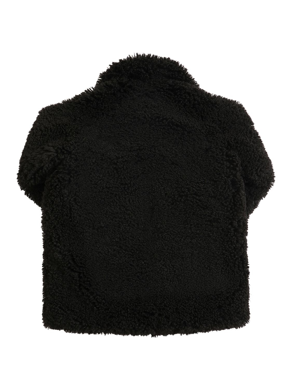 Shop N°21 Faux Fur Coat In Black
