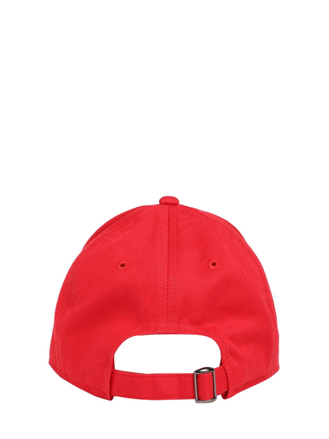 Shop N°21 Logo Cotton Baseball Cap In Red,black