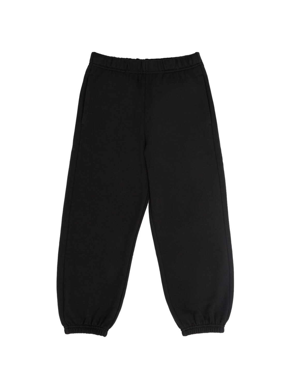 Shop Dsquared2 Logo Cotton Jersey Sweatpants In Black