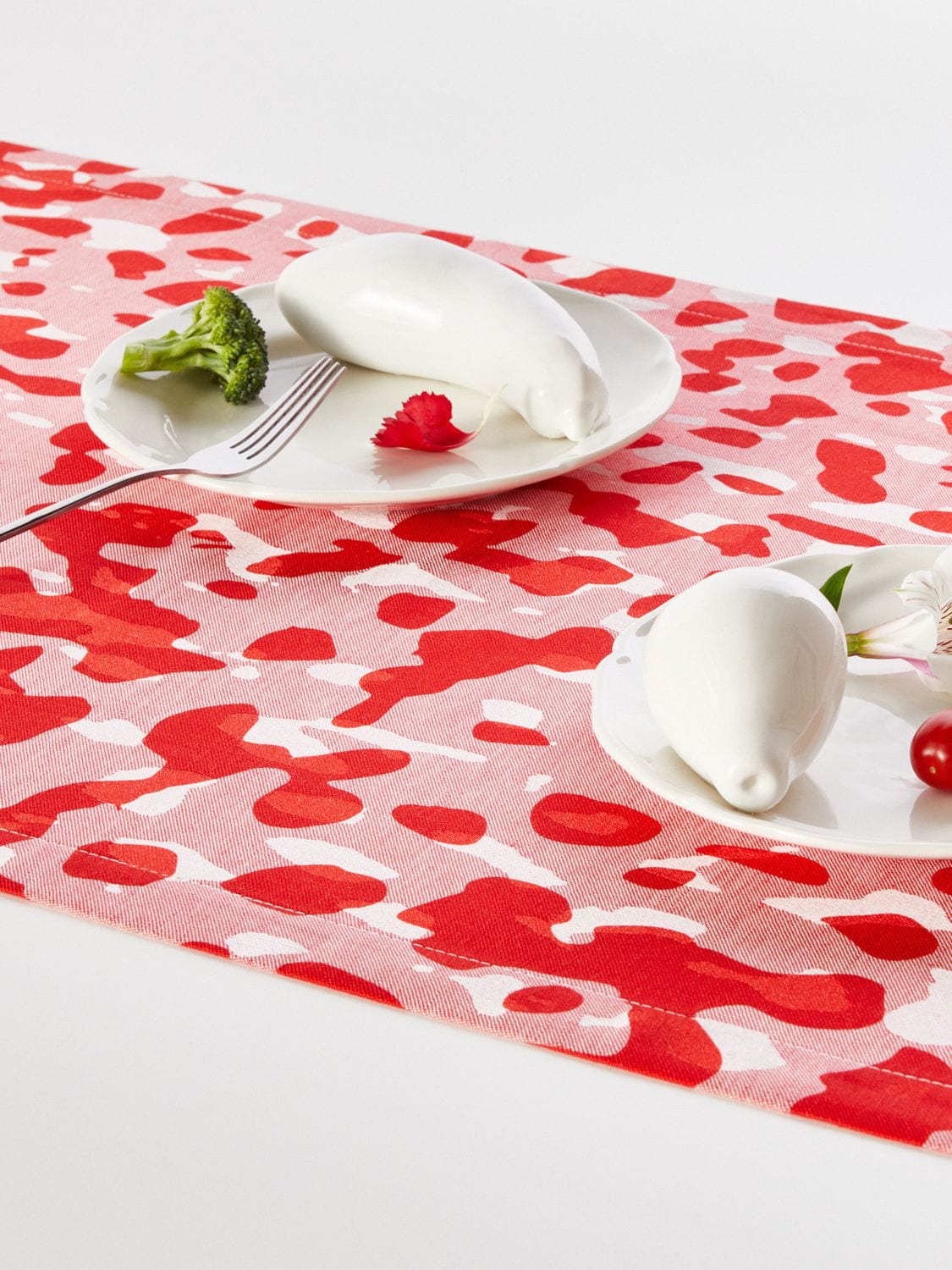 Shop Stories Of Italy Watermelon Table Runner In Red