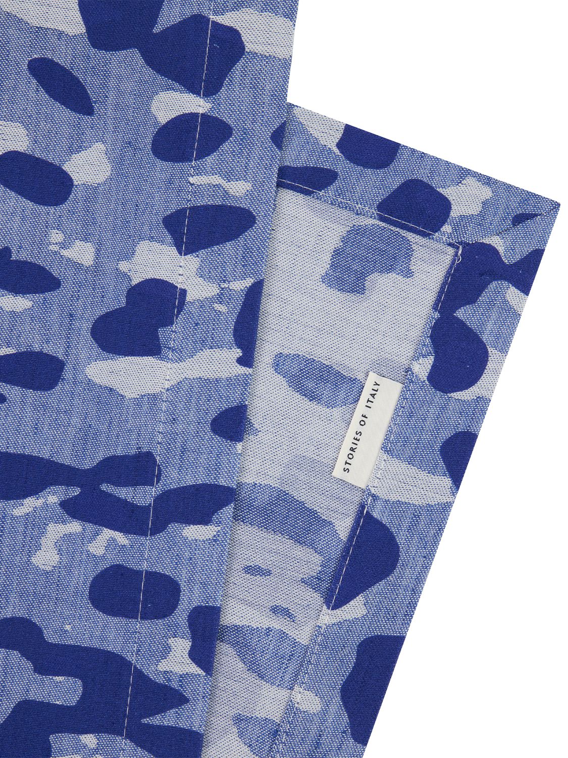 Shop Stories Of Italy Set Of 2 Indigo Placemats In Blue