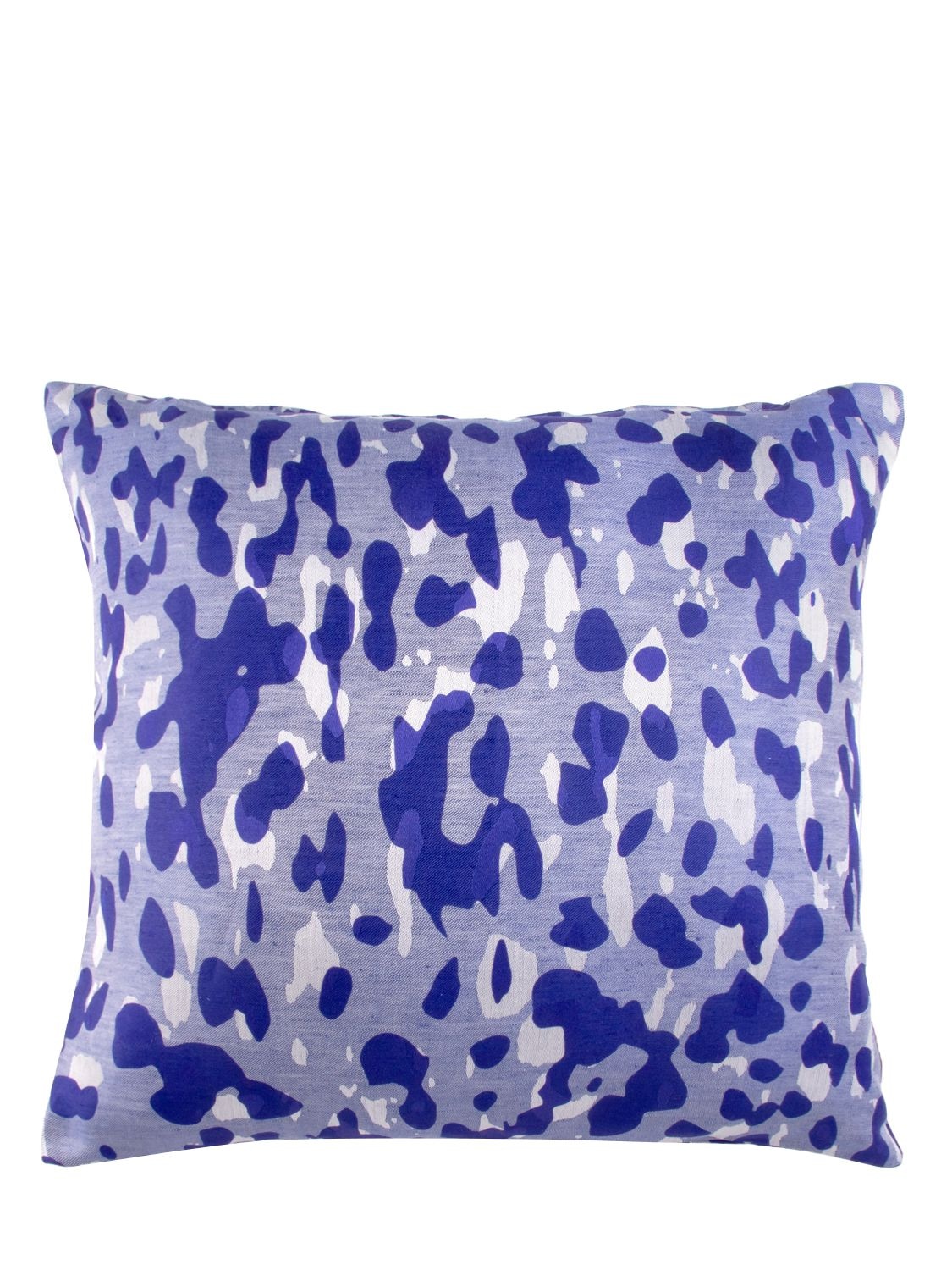 Stories Of Italy Indigo Cushion In Blue