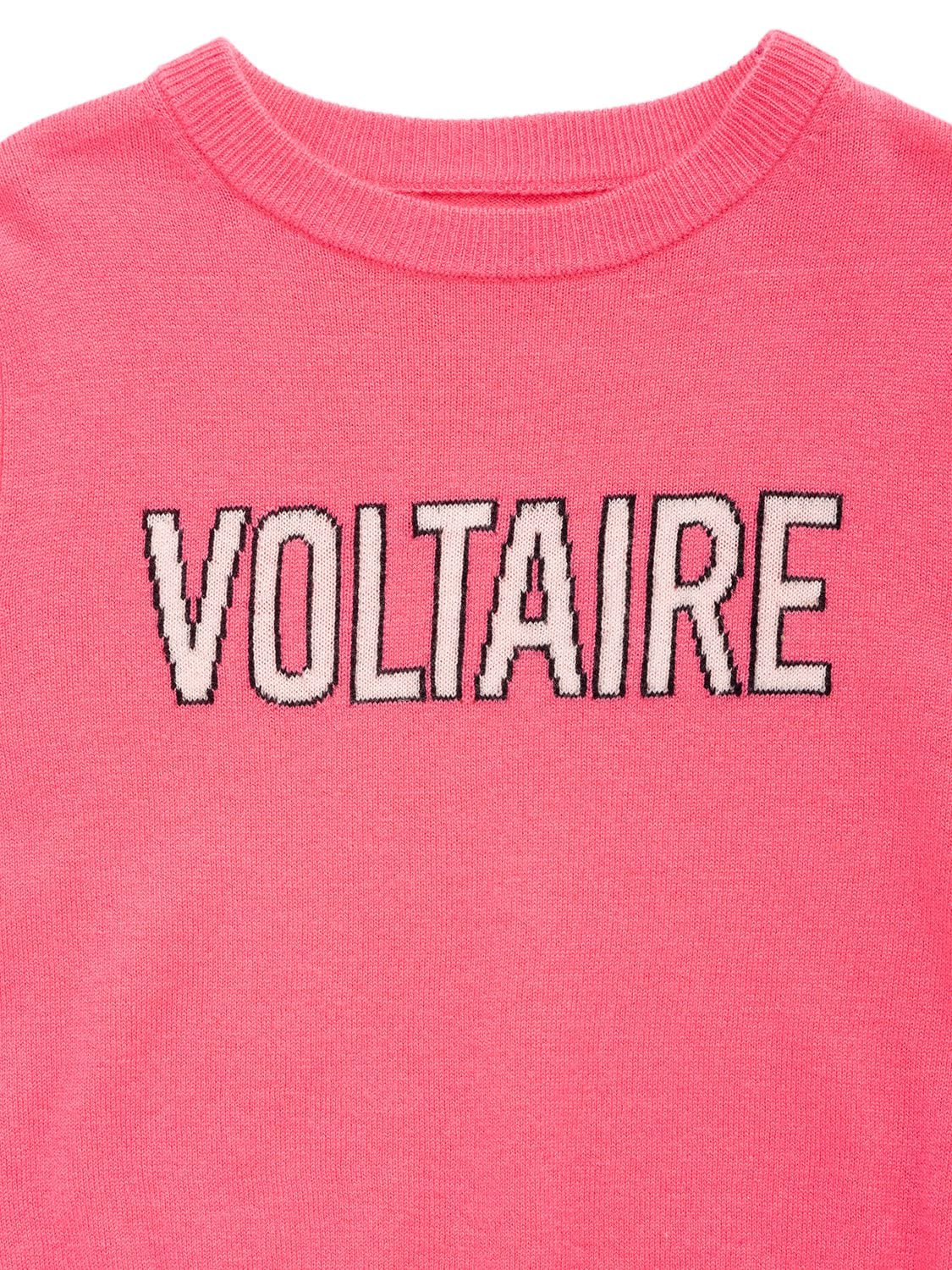 Shop Zadig & Voltaire Wool & Cashmere Knit Sweater In Pink