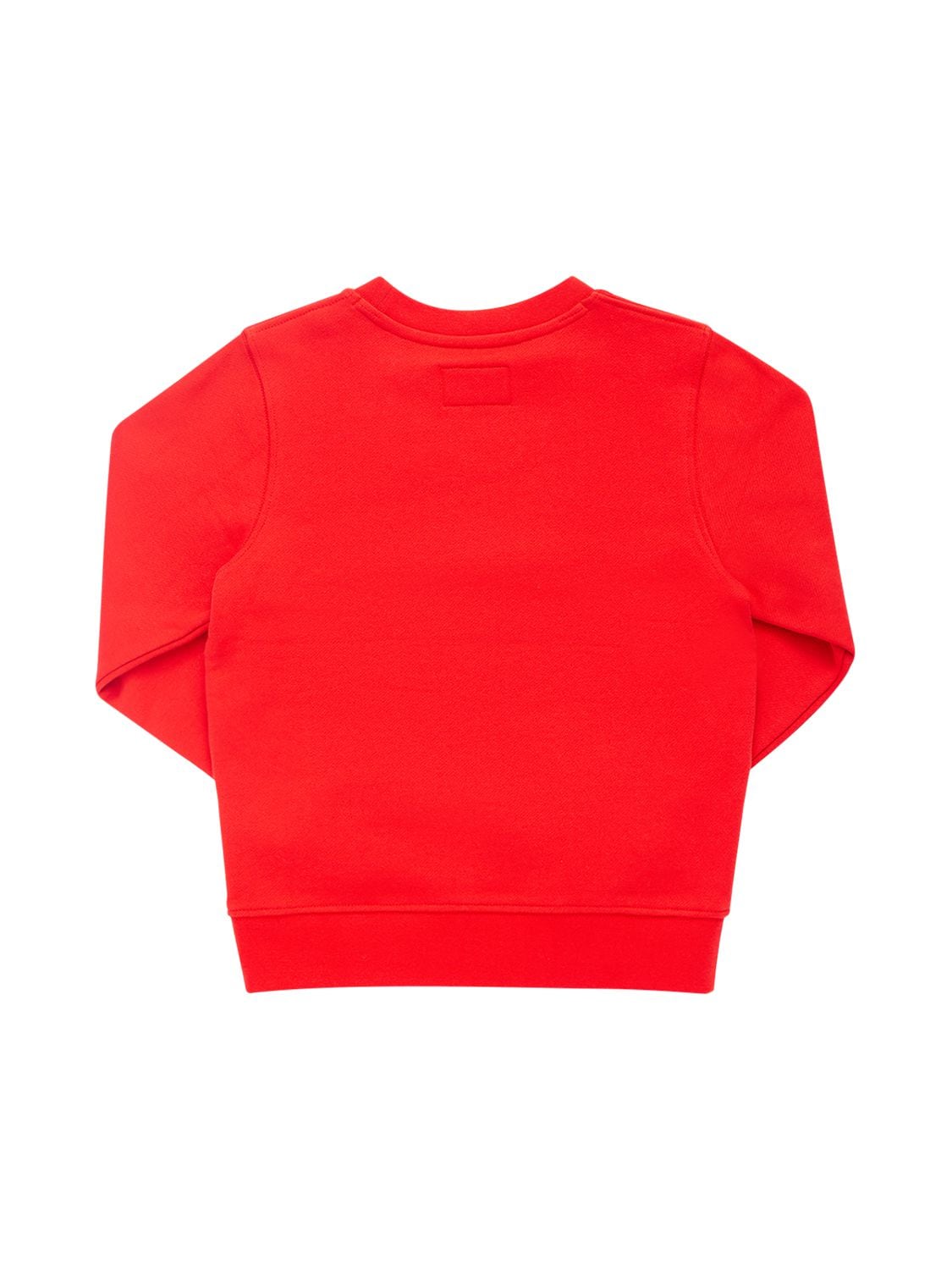 Shop Zadig & Voltaire Rubberized Print Cotton Sweatshirt In Red