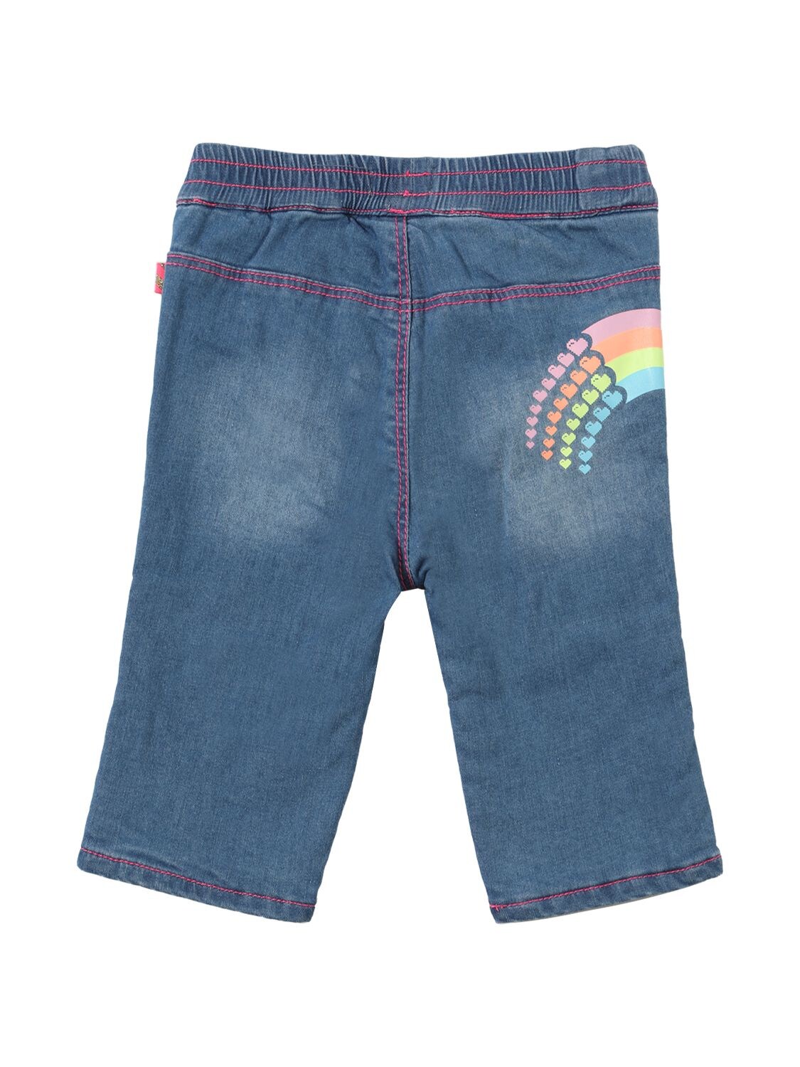 Stretch Cotton Denim Jeans – KIDS-GIRLS > CLOTHING > JEANS