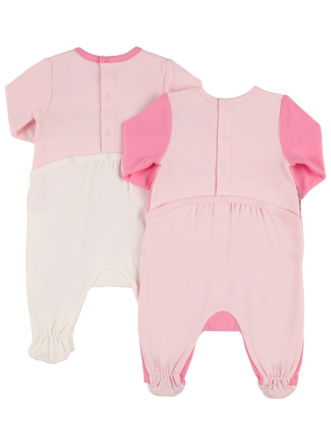 Shop Marc Jacobs Pack Of 2 Cotton Rompers In Pink
