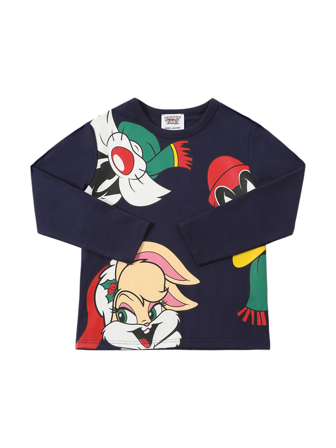 MARC JACOBS LOONEY TUNES COTTON JERSEY T-SHIRT
