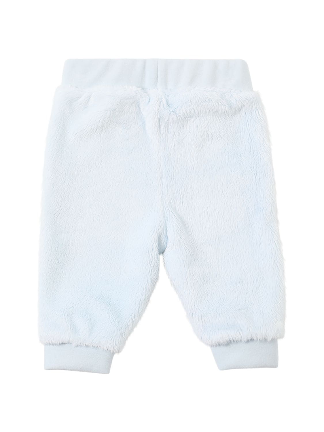 Shop Marc Jacobs Faux Fur Sweatshirt,t-shirt & Sweatpants In Light Blue,white