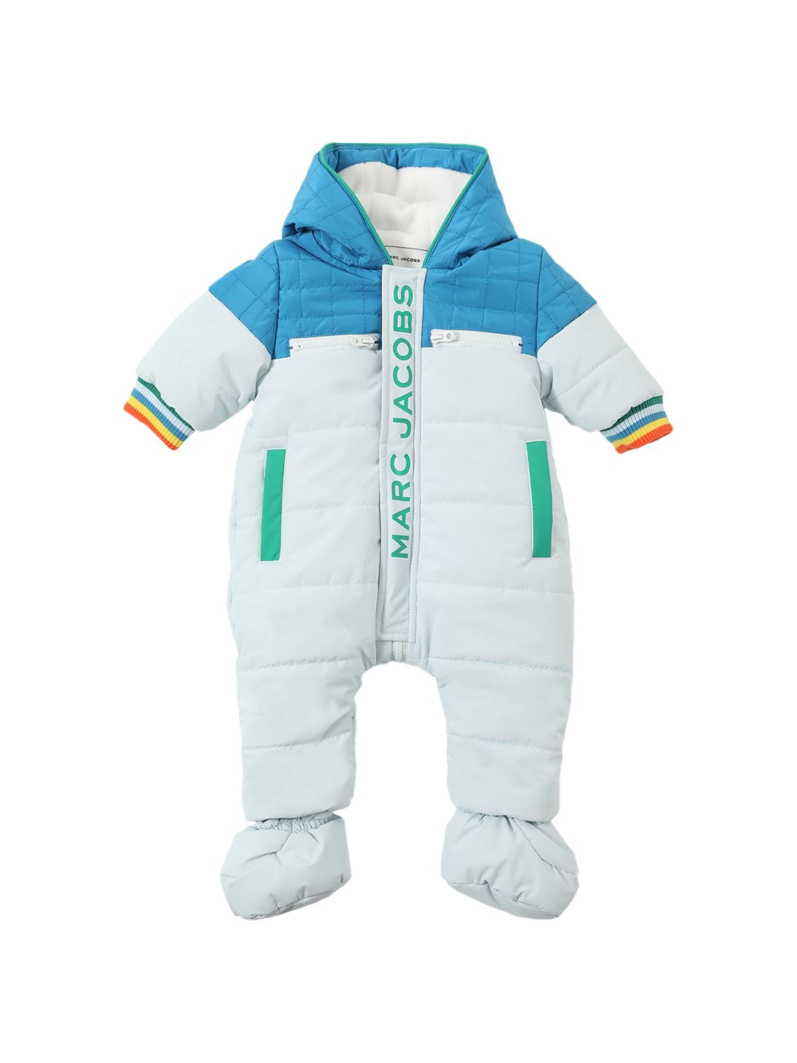 Recycled Nylon Hooded Snowsuit