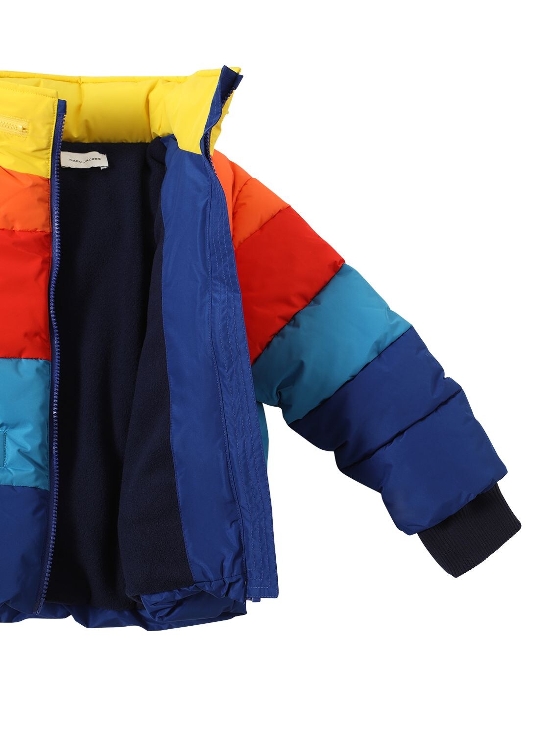 Shop Marc Jacobs Recycled Nylon Puffer Jacket In Multicolor