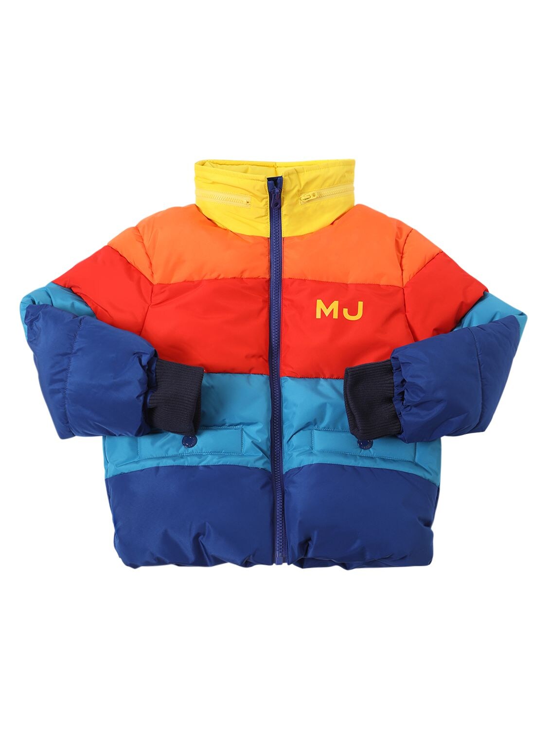 Shop Marc Jacobs Recycled Nylon Puffer Jacket In Multicolor