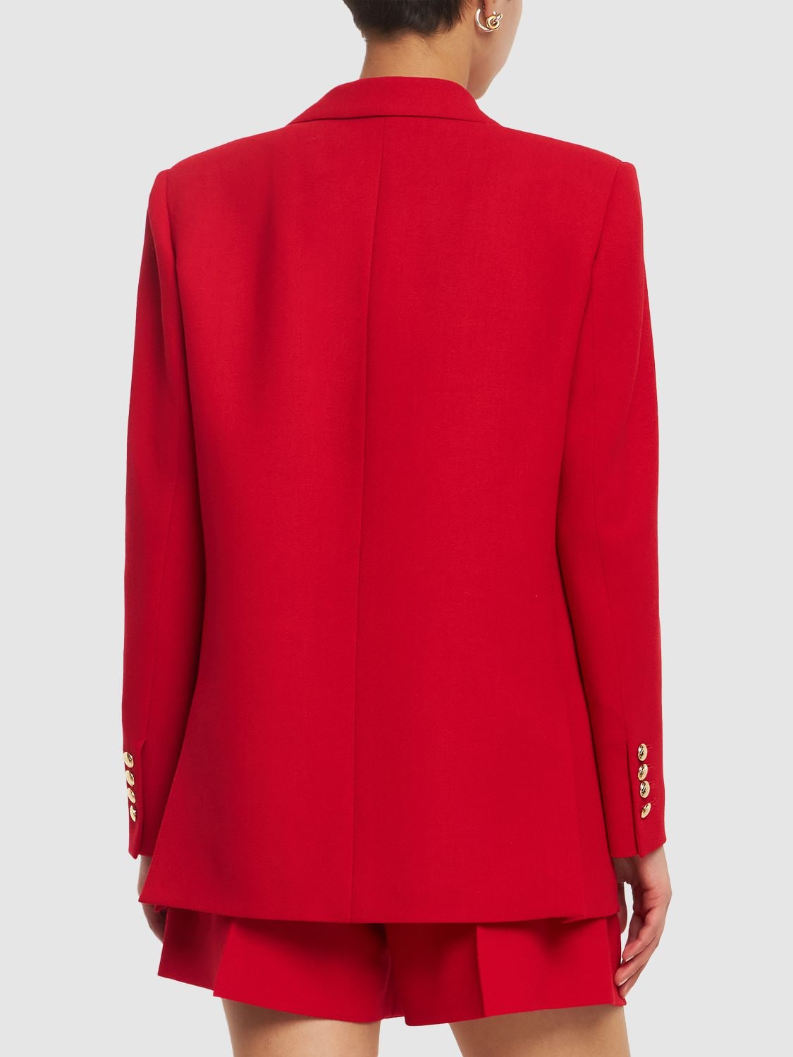 Shop Blazé Milano Lvr Exclusive Cool & Easy Wool Blazer In Red