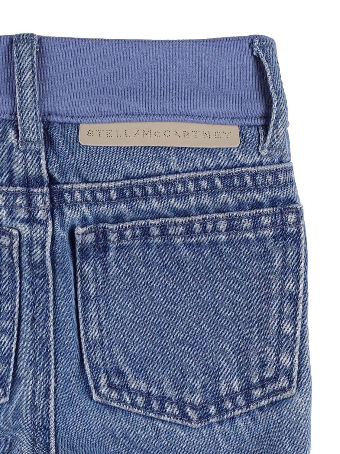 Shop Stella Mccartney Organic Cotton Denim Jeans