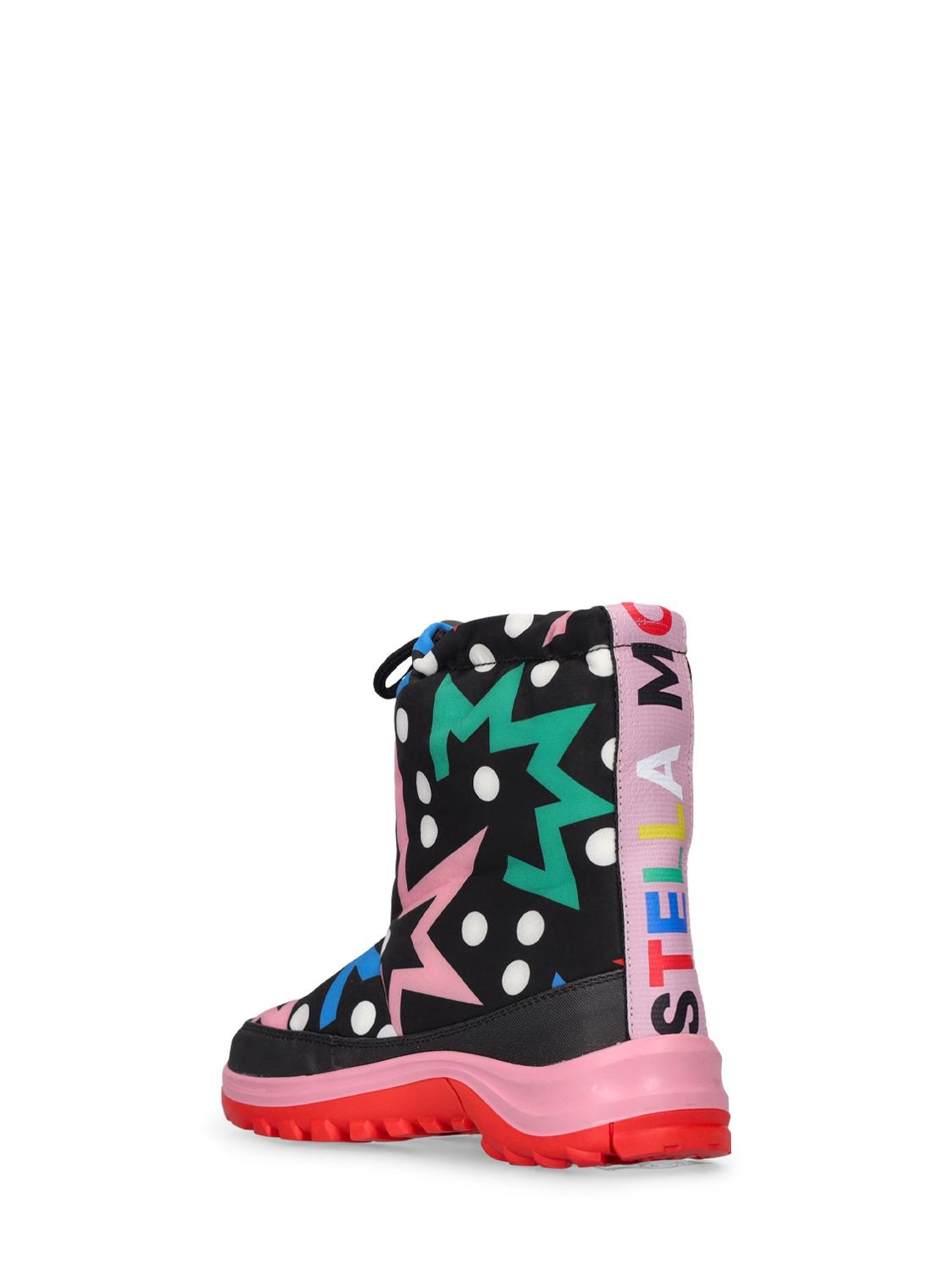 Shop Stella Mccartney Nylon Snow Boots In Multicolor