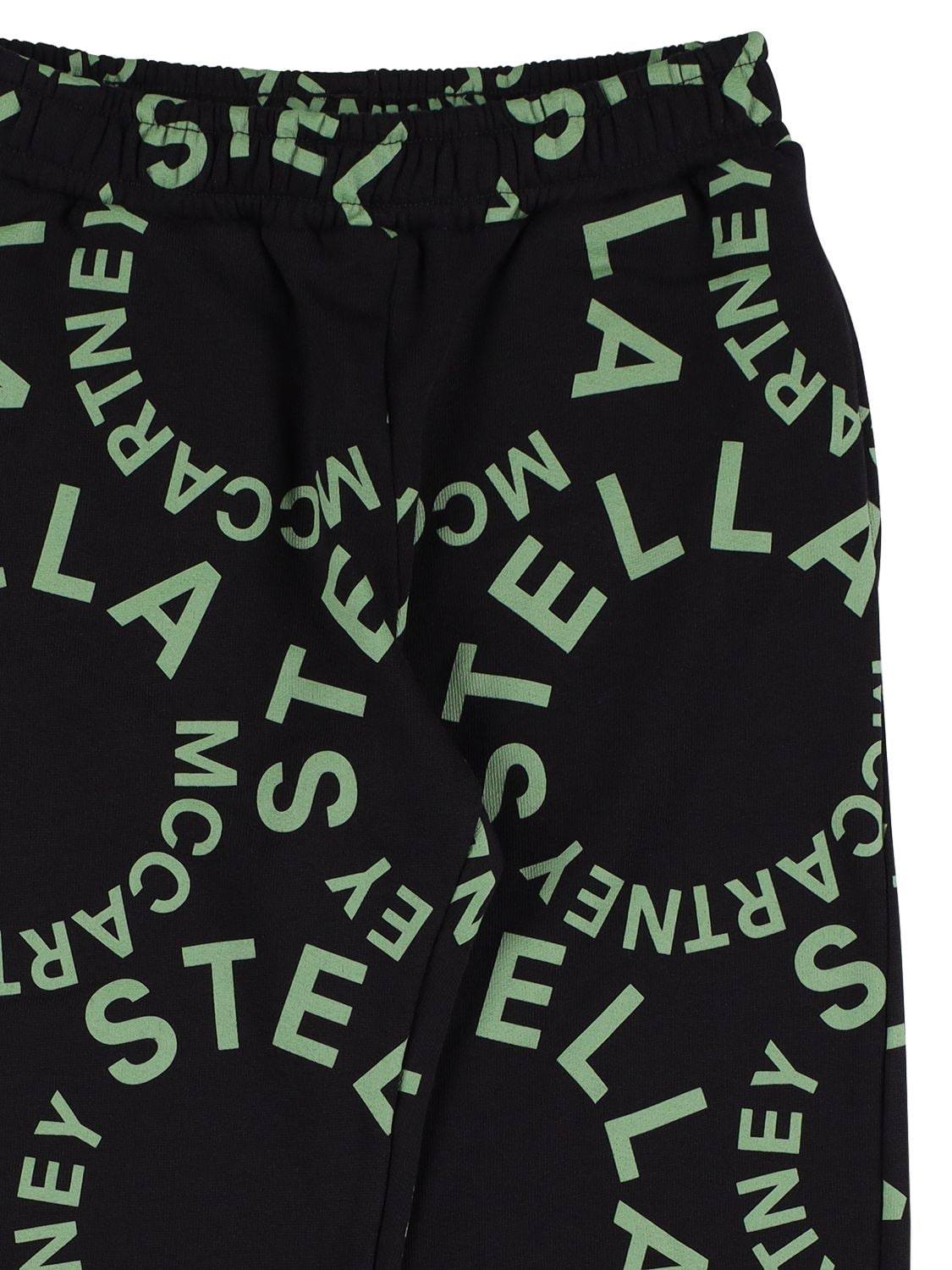 Shop Stella Mccartney Organic Cotton Sweatshirt & Pants In Black