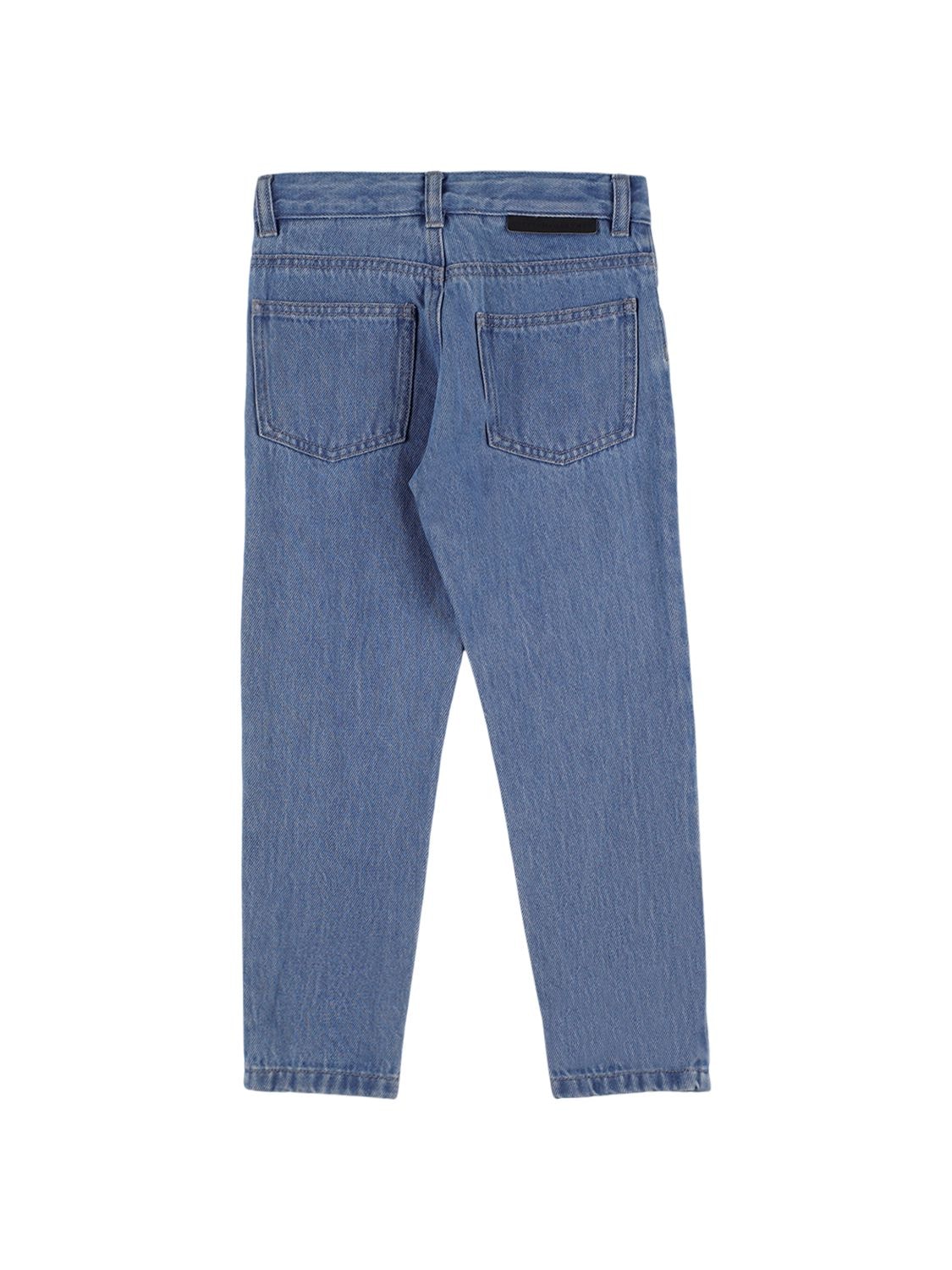 Shop Stella Mccartney Organic Stretch Cotton Denim Jeans