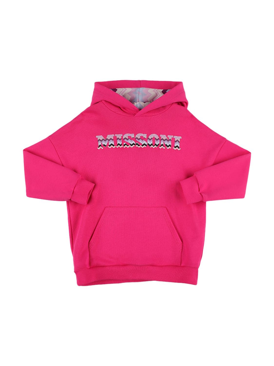 Image of Embroidered Logo Cotton Sweat Dress