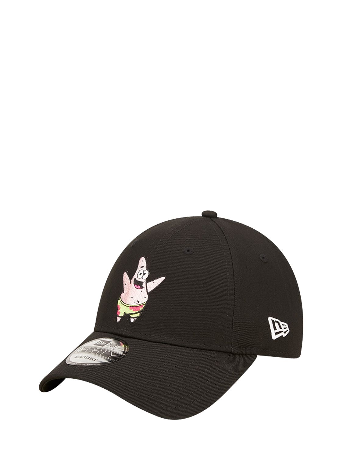 New Era Mens Black 9forty Patrick Star-embroidered Cotton Baseball