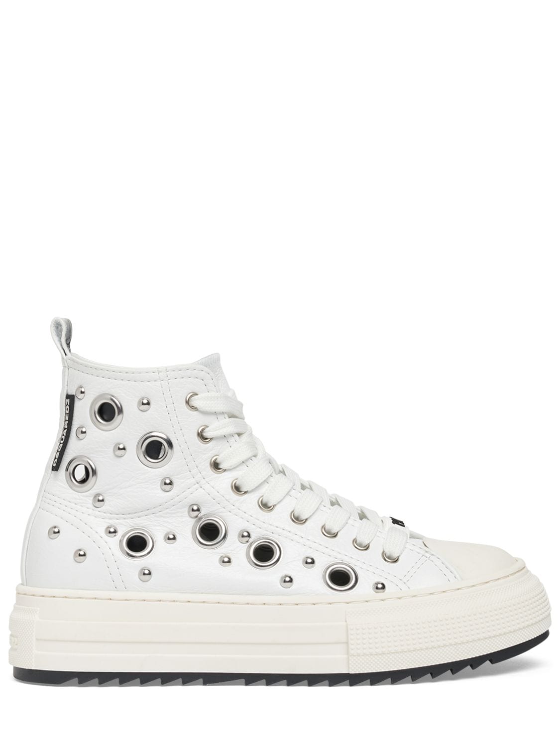 Dsquared2 Berlin Canvas Sneakers In White
